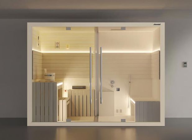 Sasha 4.0 – Douche, sauna et hammam réunis dans un seul module d’exception