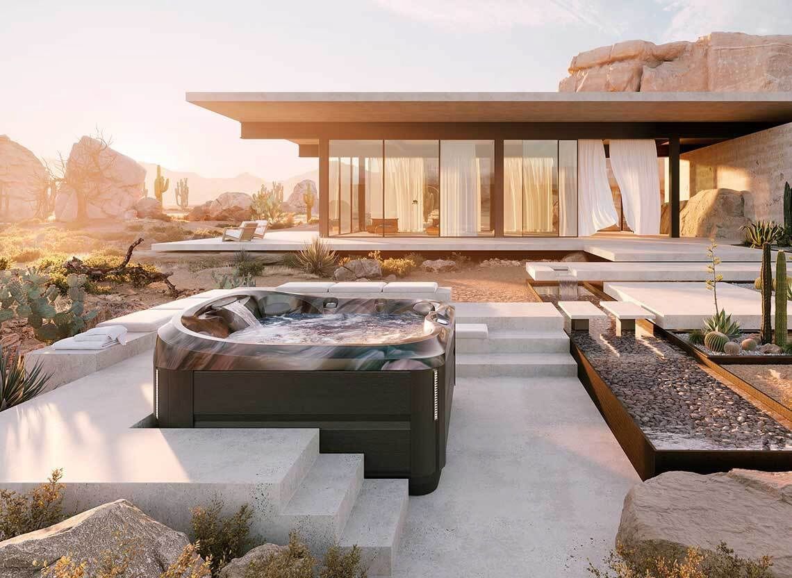 Spa J-435™ – Spa thérapeutique 4 places avec allonge et siège infrarouge