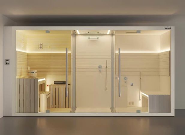 Sasha 4.0 – Douche, sauna et hammam réunis dans un seul module d’exception