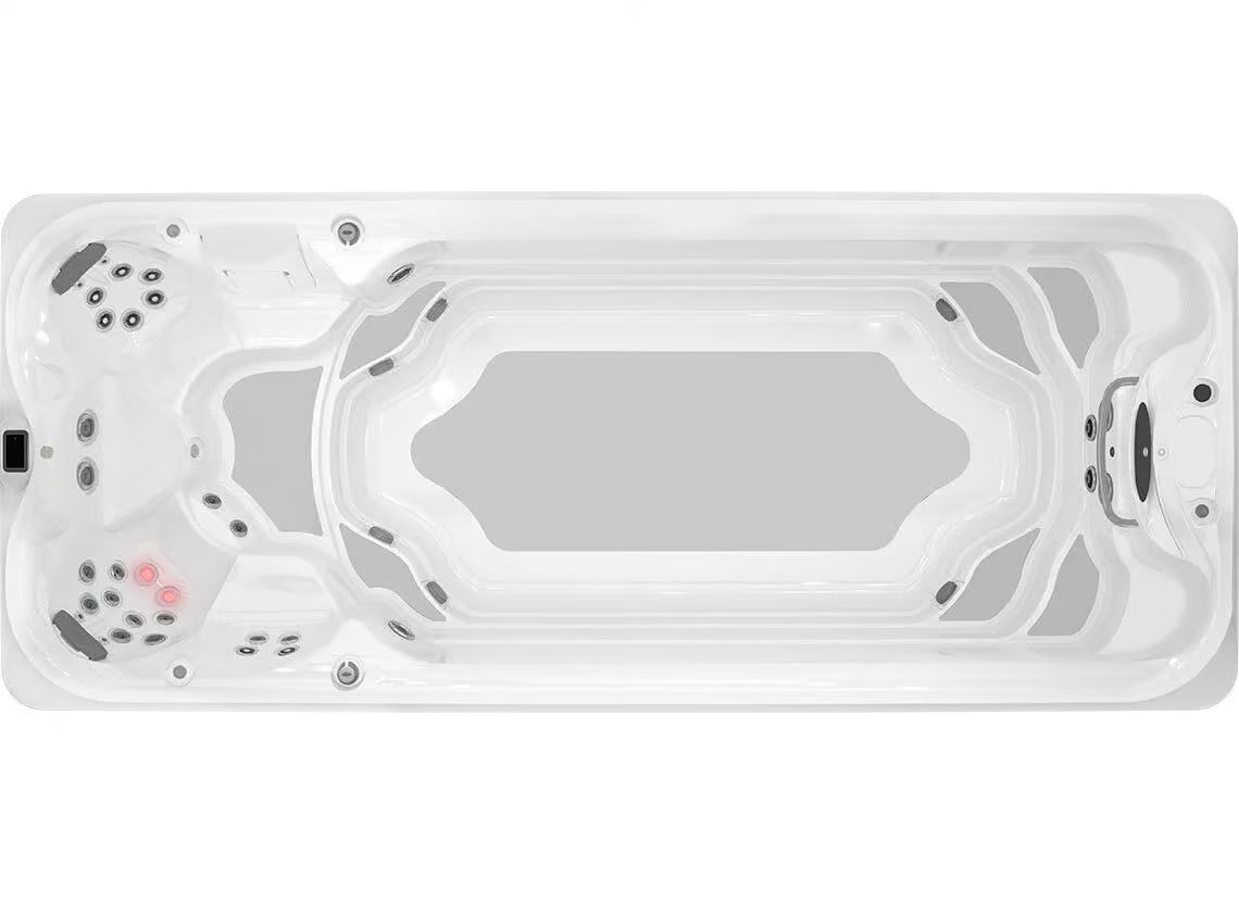 Spa de nage Jacuzzi® J-19 – Le confort d’un grand bassin, la puissance d’un entraînement sur mesure