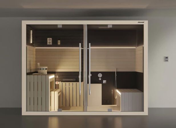 Sasha 4.0 – Douche, sauna et hammam réunis dans un seul module d’exception