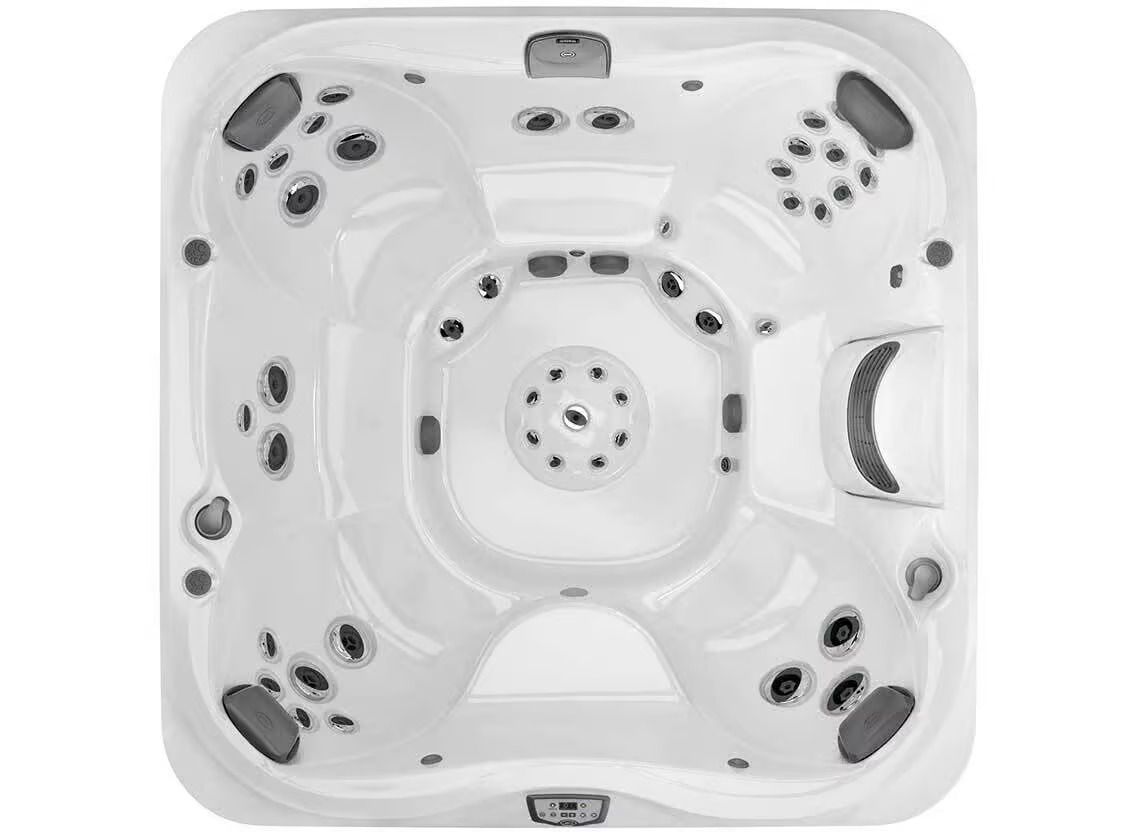 Spa J-385™ – Spa carré 6 places avec 49 jets PowerPro®, cascade et dôme plantaire